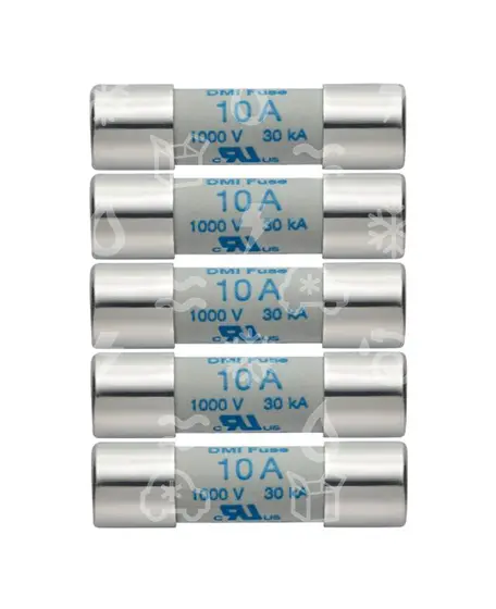 sada náhradních pojistek (5x10A/1000V), Testo 760-3